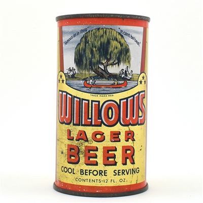 Willows Beer Instructional Flat Top PATENTS PENDING 146-7 OI 876 R9