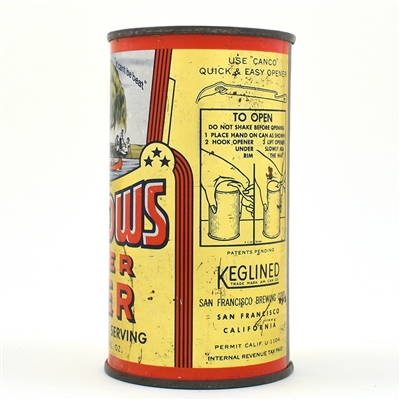 Willows Beer Instructional Flat Top PATENTS PENDING 146-7 OI 876 R9