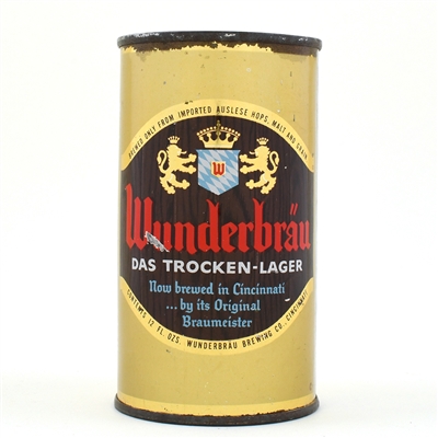 Wunderbrau Beer Flat Top 146-37